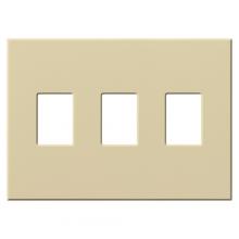 Lutron VWP-3-IV - VAREO WALLPLATE 3GNG IVORY