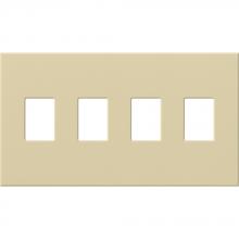 Lutron VWP-4-IV - VAREO WALLPLATE 4GNG IVORY