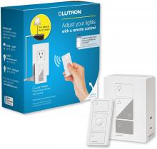 Lutron P-PKG1P-WH - Caséta Lamp Dimmer and Remote Kit