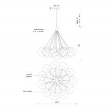 Kuzco Lighting Inc CH3128 - Bolla Chandeliers