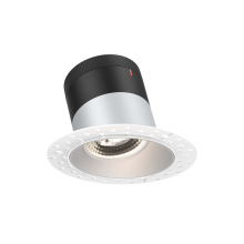 Dals RC04-CC-20-SLAZ-TL - 4in Modular Downlight, 5CCT, 20 degree Beam Angle, Slope Ceiling, Alzak,Trimless