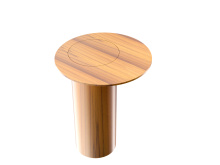 Accord Lighting F1043.12 - Cylindrical Accord Side Table F1043