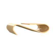 Accord Lighting F1051.45 - Wave Accord Coffee Table F1051
